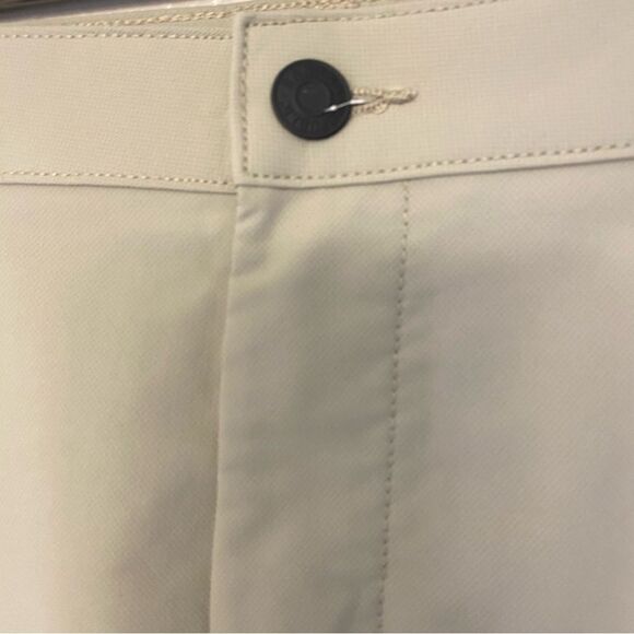 Banana Republic tan stretch Chino khaki work golf Pants 34x30 - Picture 9 of 14